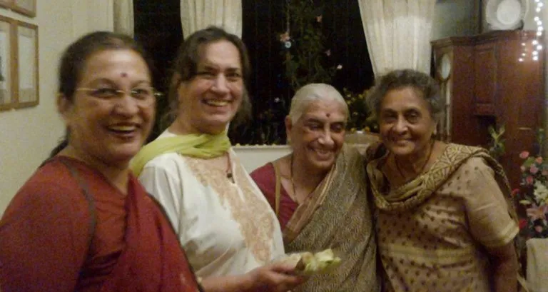 In the company of friends and meditators