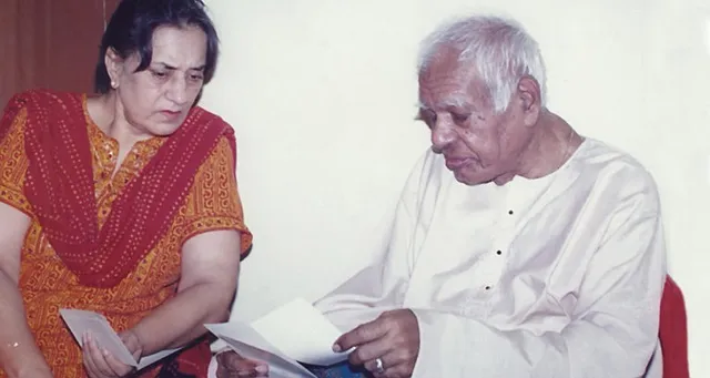 With Guru Jyotirmayananda